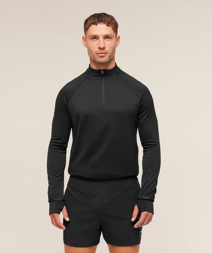 Gymshark Running 1/4 Zip Black