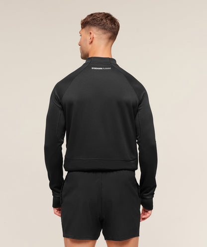 Gymshark Running 1/4 Zip Black