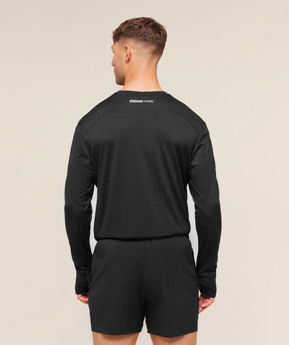 Gymshark Running Long Sleeve T-Shirt Black