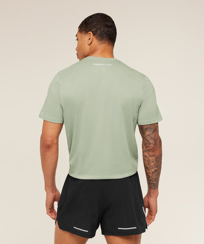 Gymshark Running T-Shirt Gs Haze Green