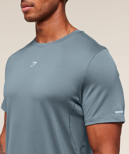 Gymshark Running T-Shirt Iron Blue