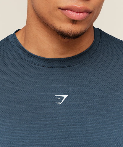 Gymshark Running T-Shirt Gs Stealth Blue