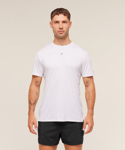 Gymshark Running T-Shirt White