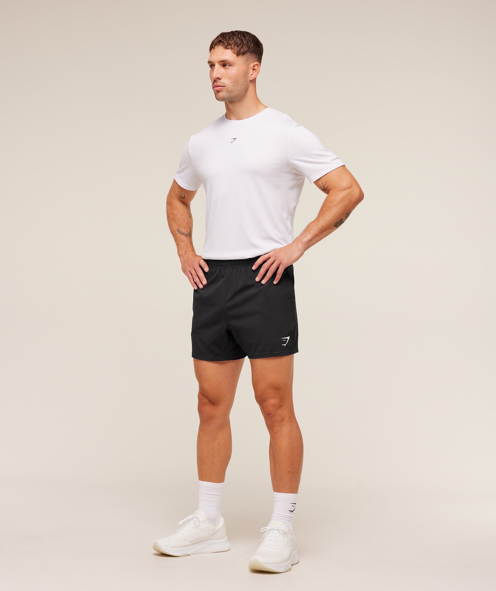 Gymshark Running T-Shirt White