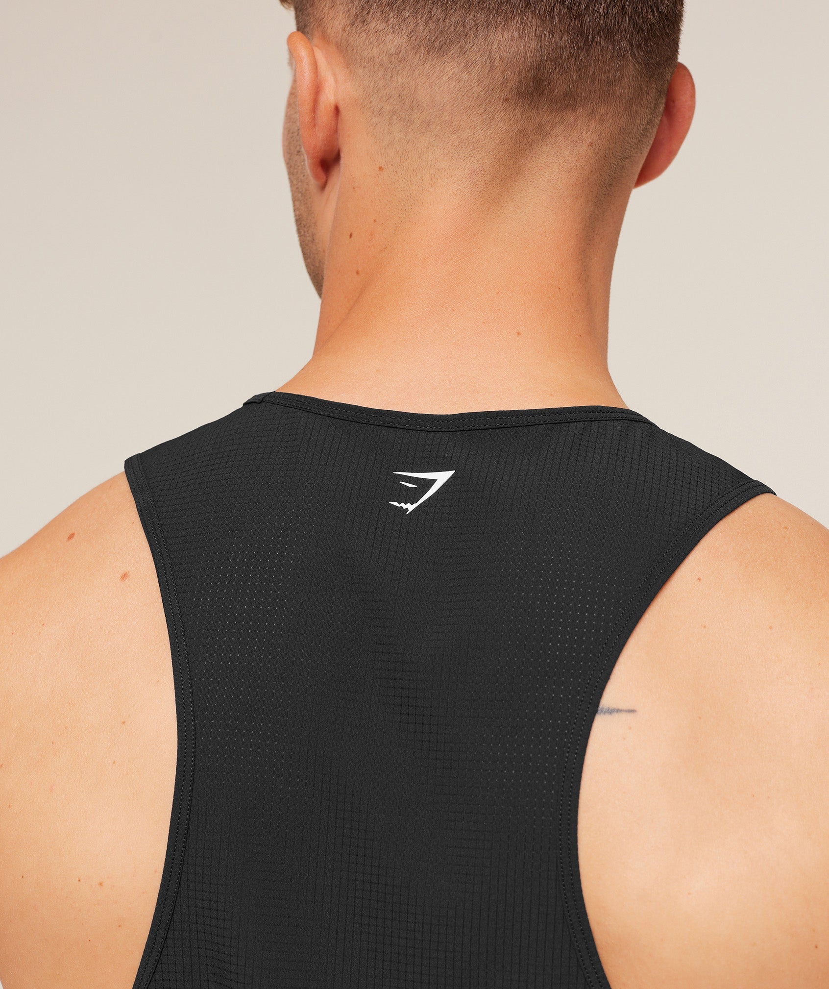 Gymshark Running Tank Black