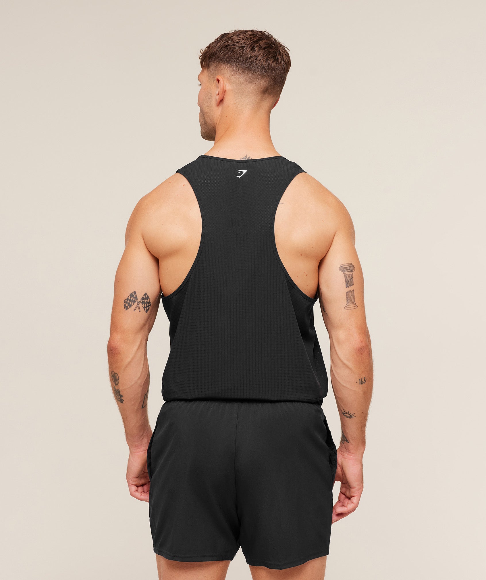 Gymshark Running Tank Black