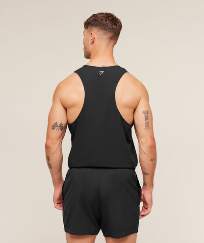 Gymshark Running Tank Black