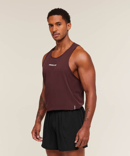 Gymshark Running Tank Rich Maroon