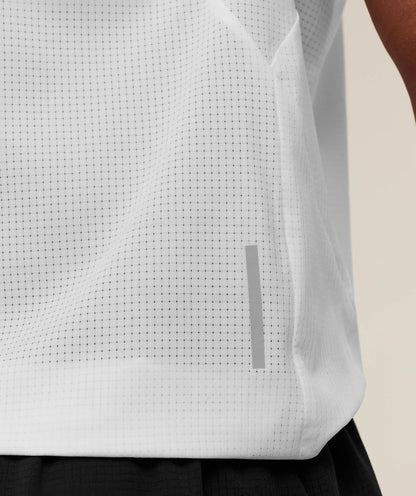 Gymshark Running Tank White
