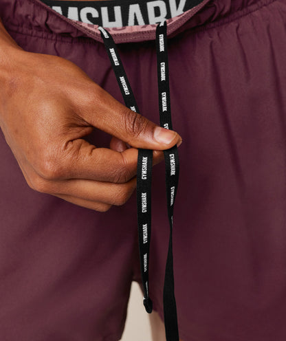 Gymshark Sport 5" 2 In 1 Shorts Impact Burgundy
