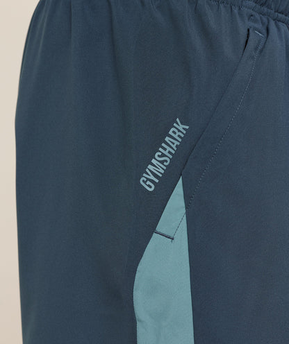 Gymshark Sport 5" 2 In 1 Shorts Stealth Blue