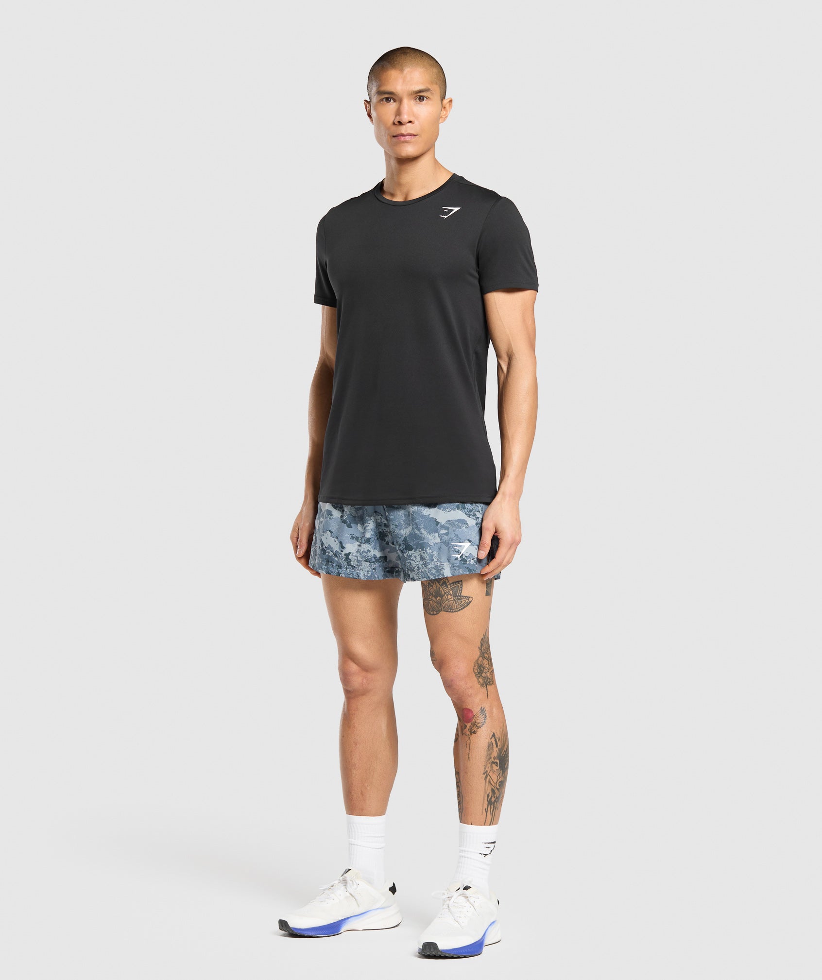 Gymshark Sport 5" Shorts Denim Grey