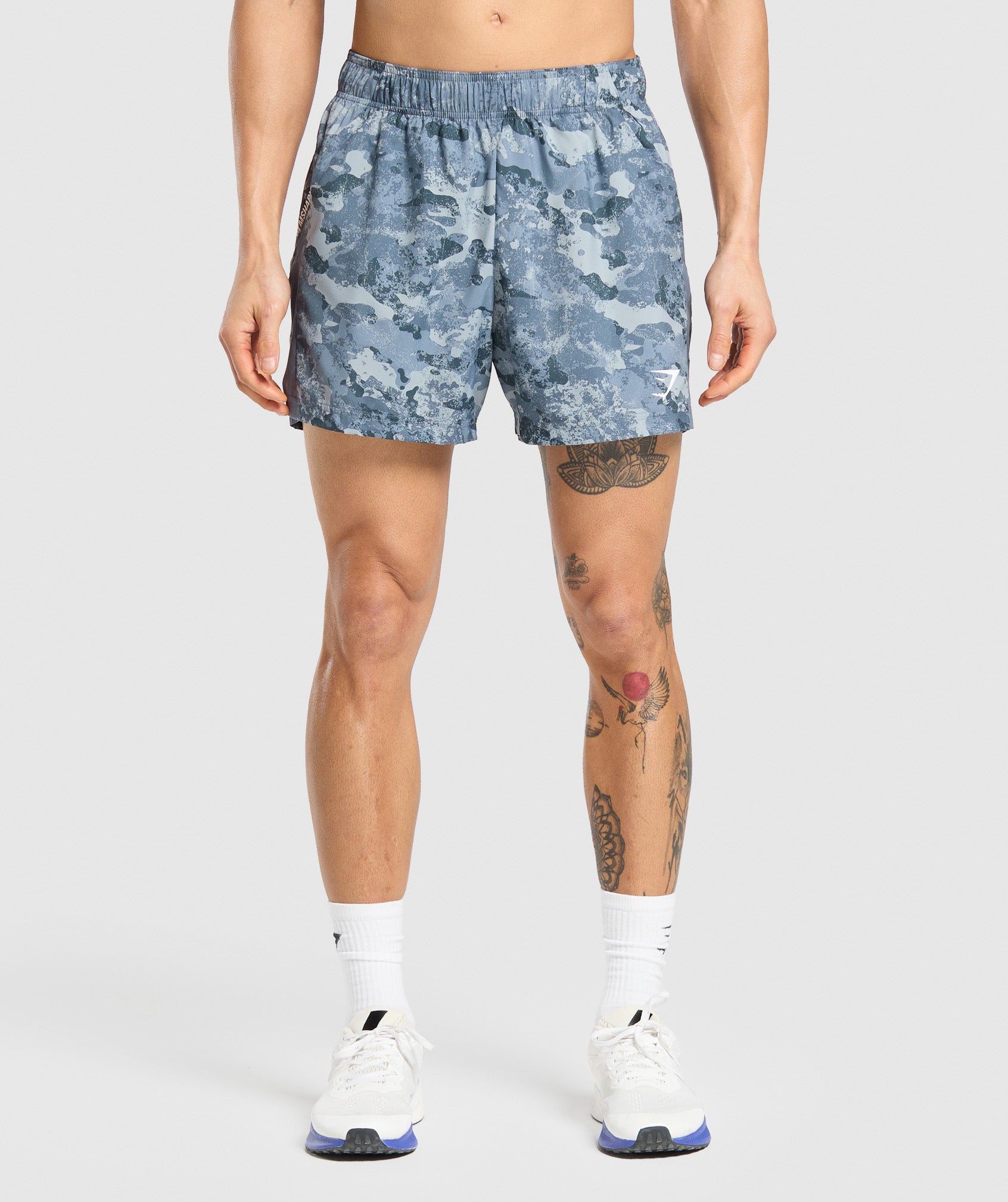 Gymshark Sport 5" Shorts Denim Grey