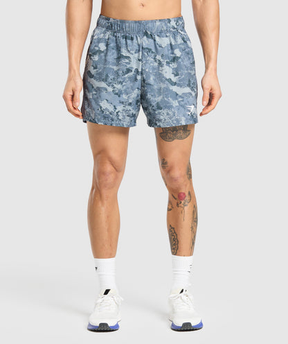 Gymshark Sport 5" Shorts Denim Grey