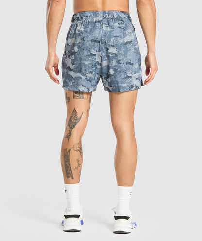 Gymshark Sport 5" Shorts Denim Grey