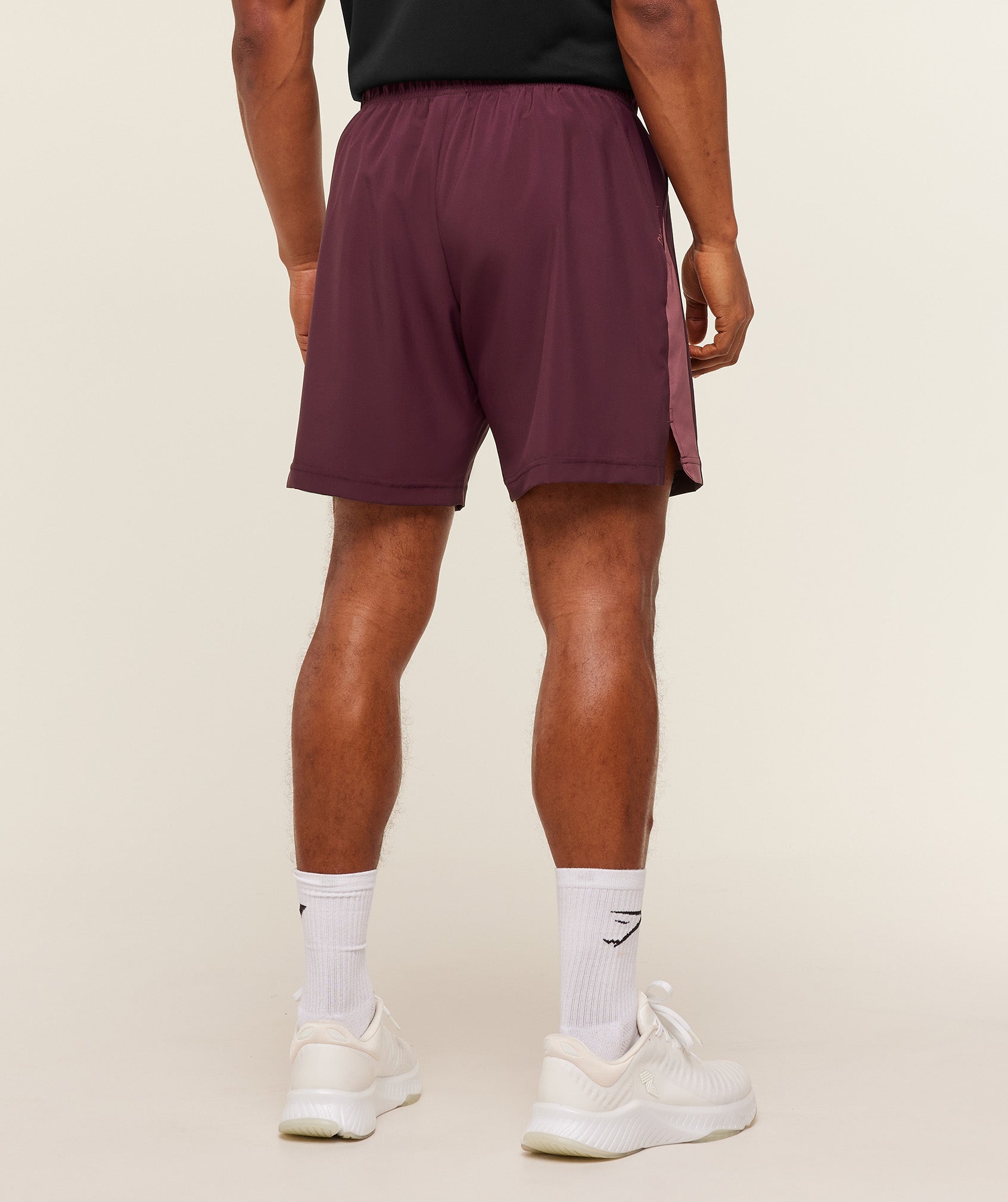 Gymshark Sport  7" Shorts Impact Burgundy