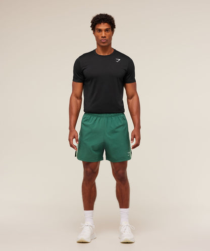 Gymshark Sport  7" Shorts Lift Green