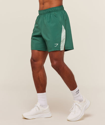 Gymshark Sport  7" Shorts Lift Green