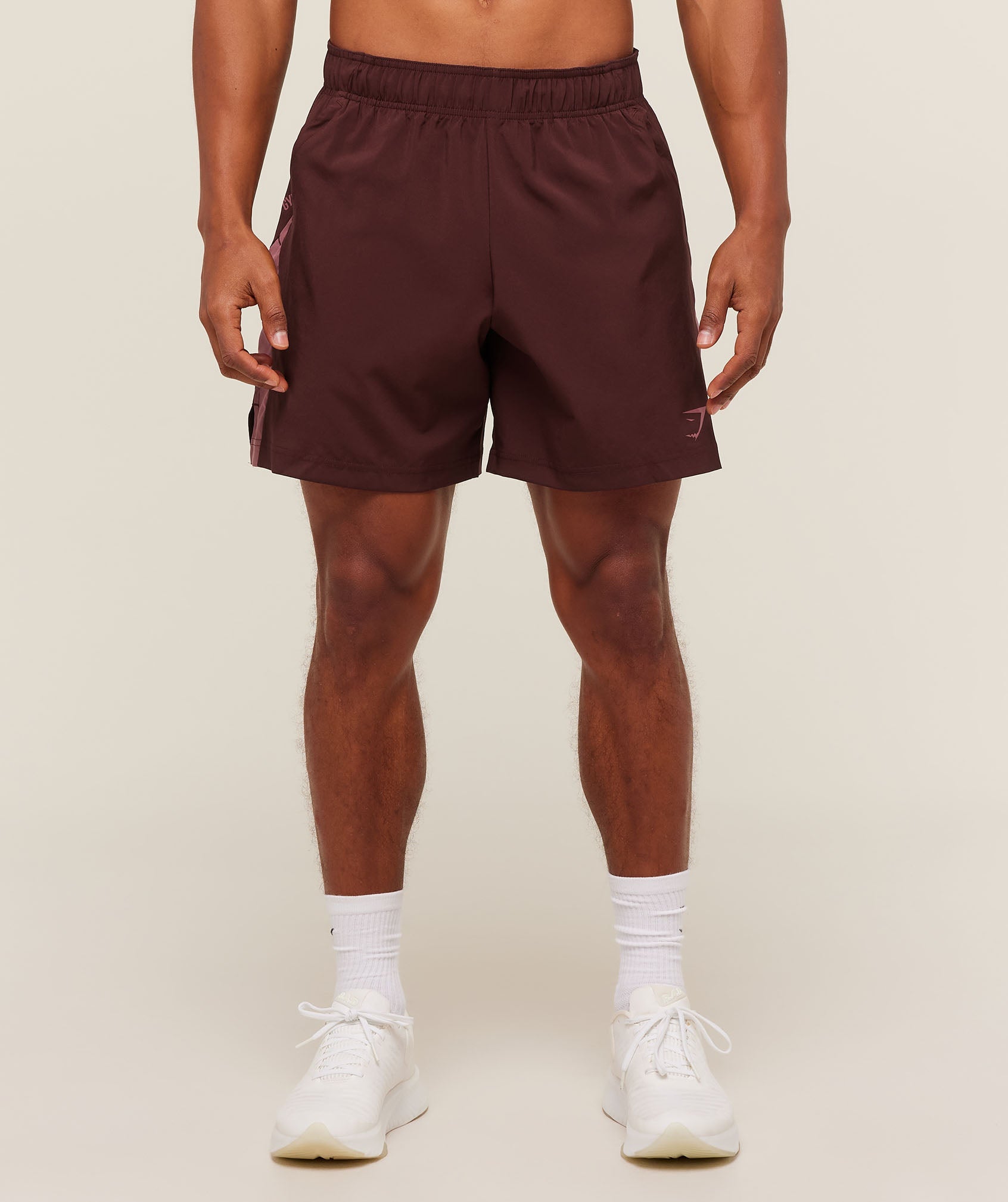 Gymshark Sport  7" Shorts Rich Maroon