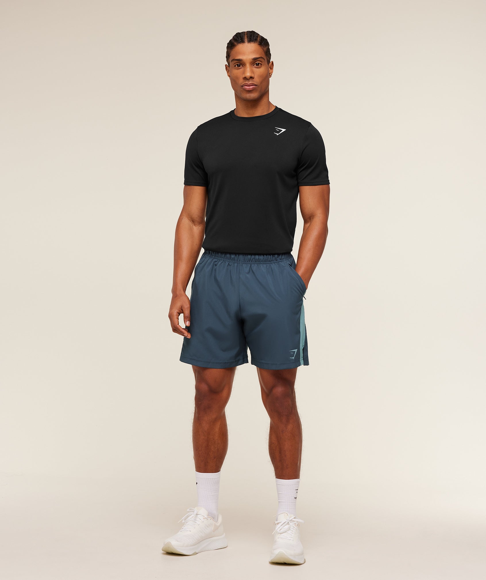 Gymshark Sport  7" Shorts Stealth Blue