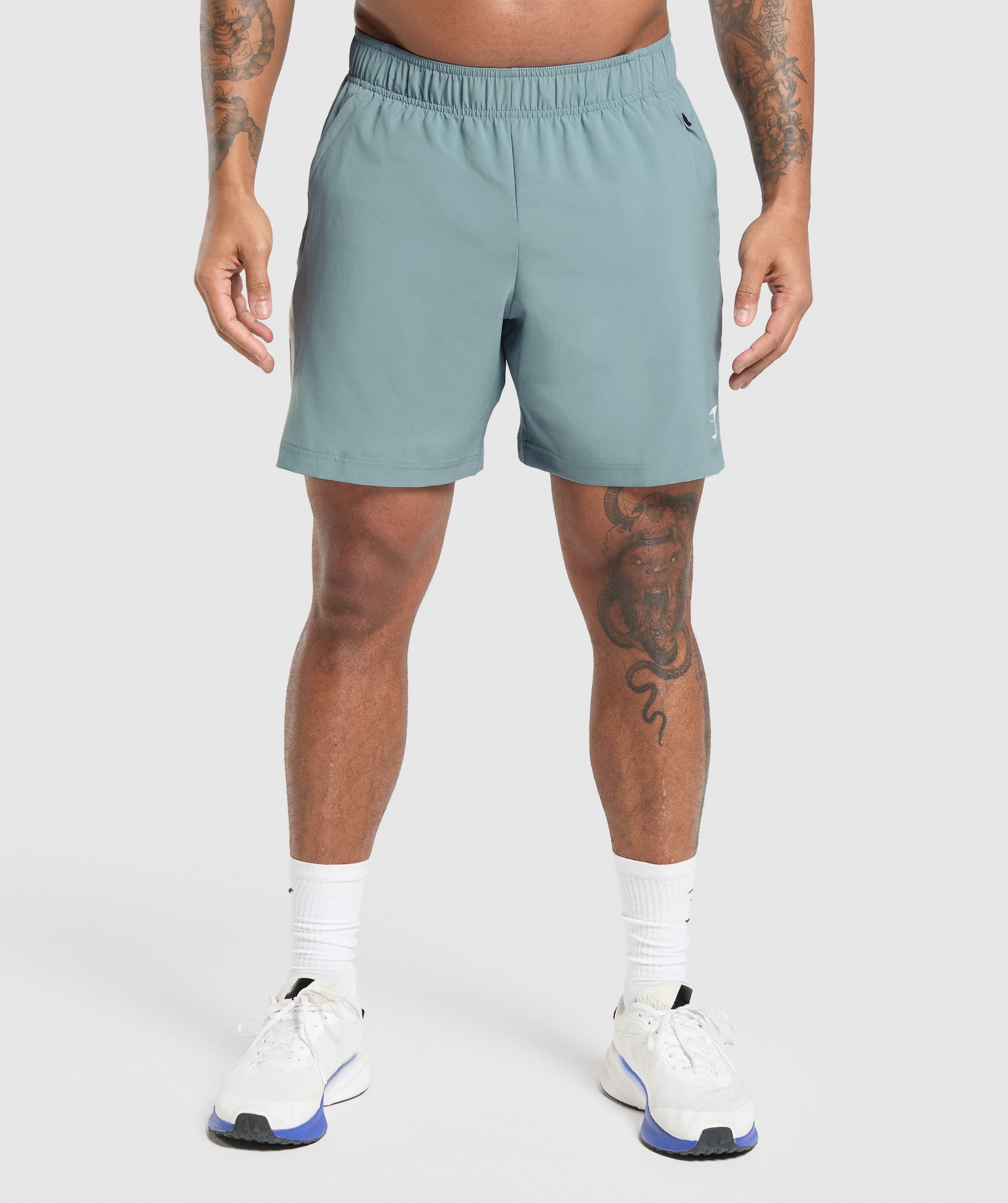 Gymshark Sport  7" Shorts Rest Blue