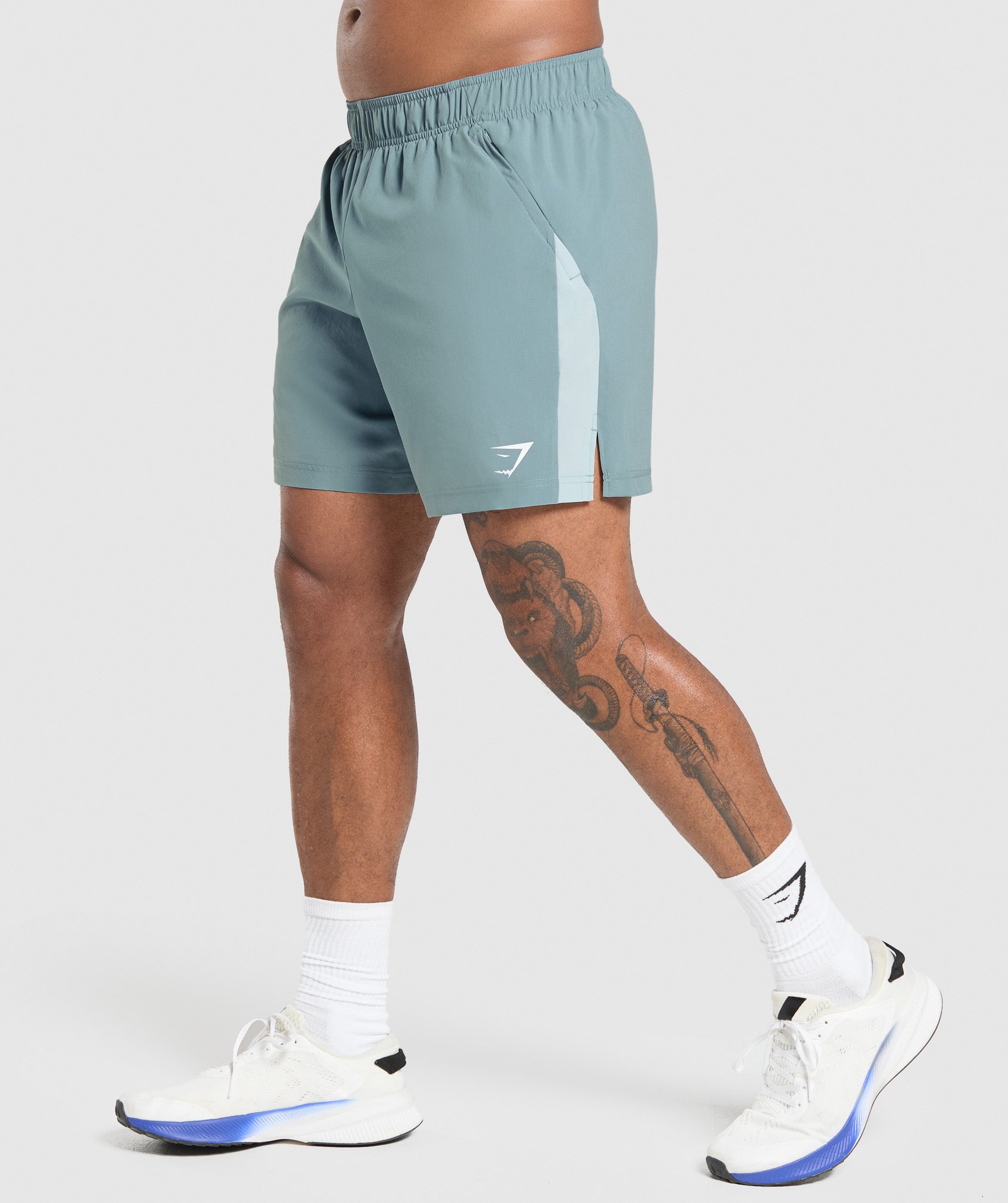 Gymshark Sport  7" Shorts Rest Blue