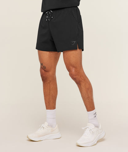 Gymshark Weekend 5" Shorts Gs Black