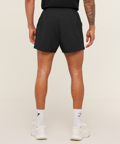 Gymshark Weekend 5" Shorts Gs Black