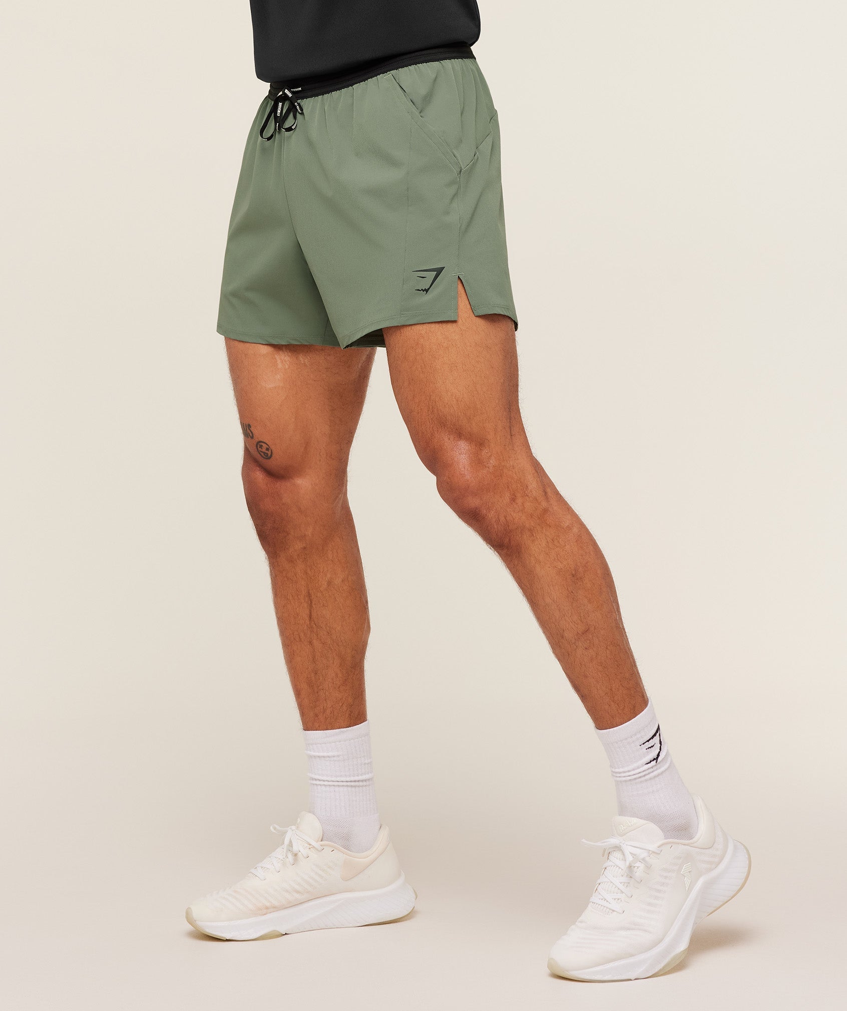 Gymshark Weekend 5" Shorts Gs Unit Green