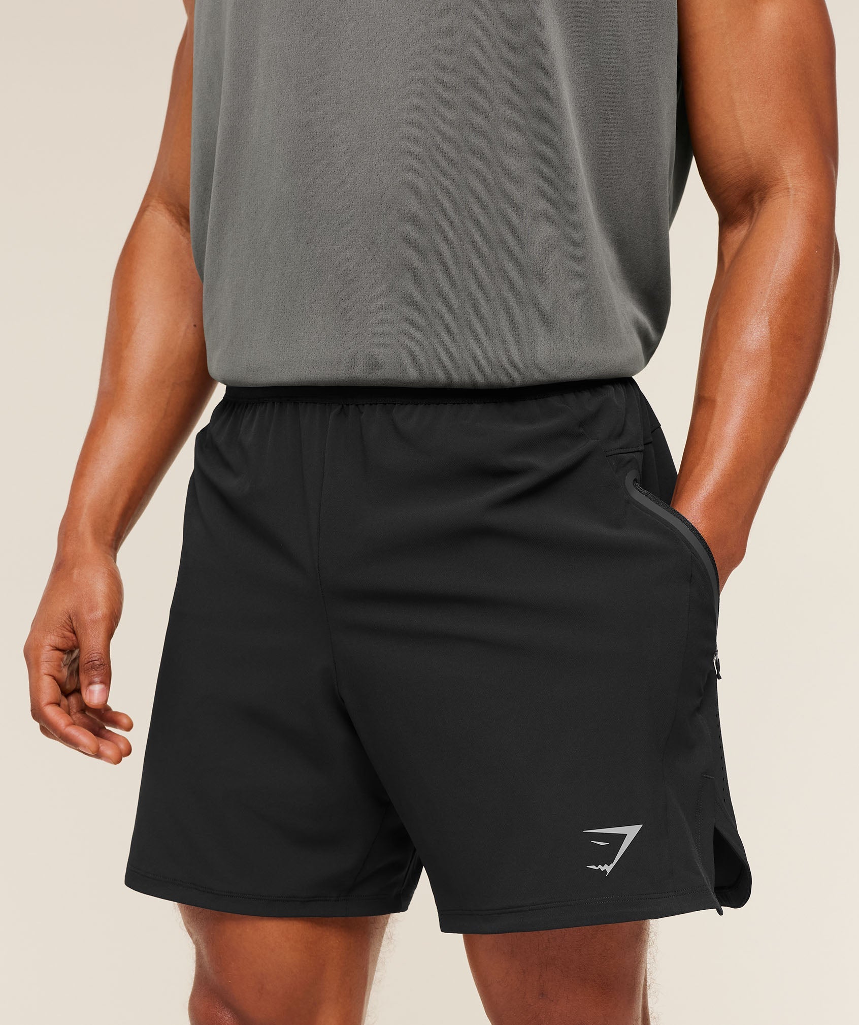 Gymshark Sport Hybrid 6" Shorts Black