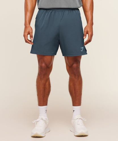 Gymshark Sport Hybrid 6" Shorts Stealth Blue