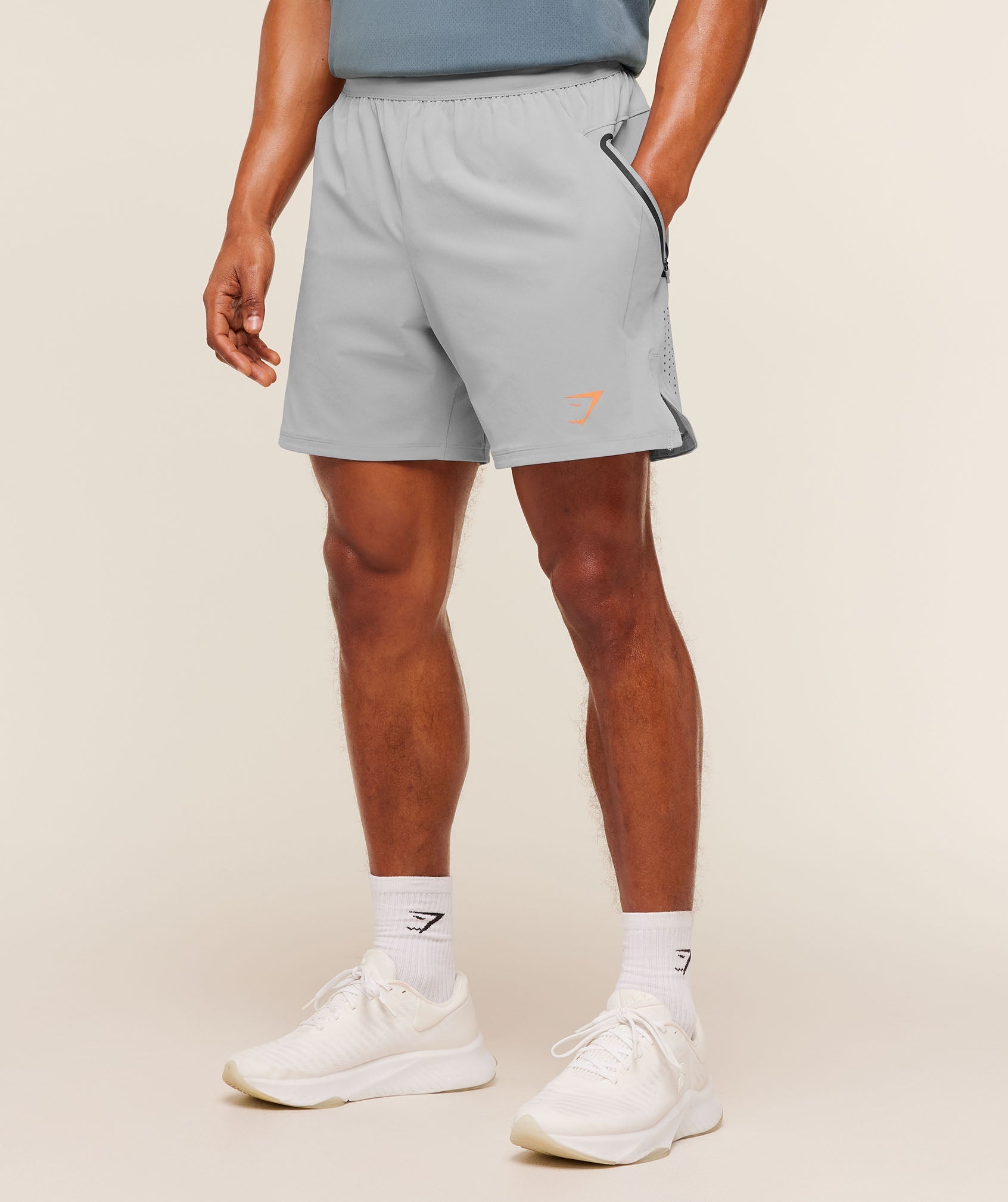 Gymshark Sport Hybrid 6" Shorts Stratus Grey