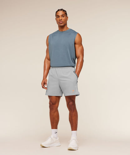 Gymshark Sport Hybrid 6" Shorts Stratus Grey