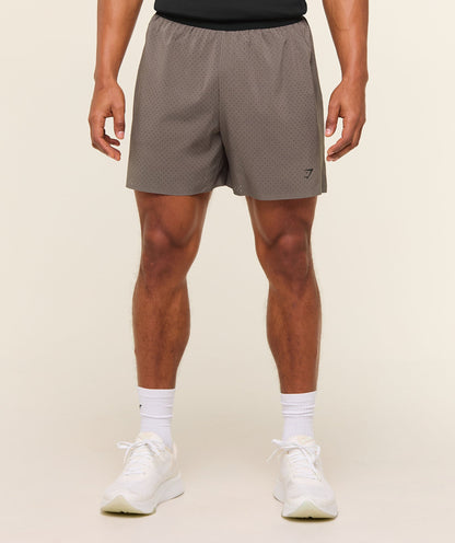 Gymshark Sport Zero 5" Shorts Cool Brown