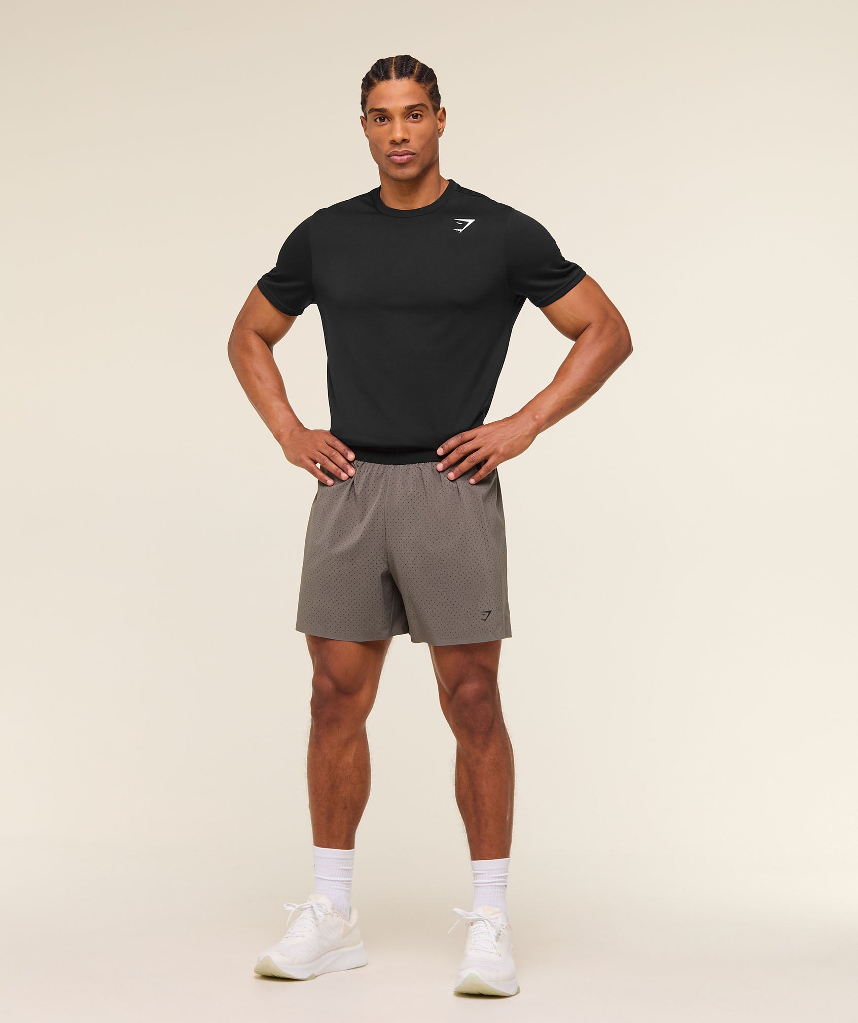Gymshark Sport Zero 5" Shorts Cool Brown