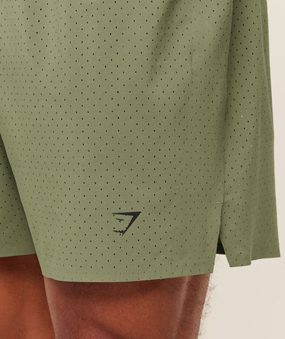 Gymshark Sport Zero 5" Shorts Grounded Green