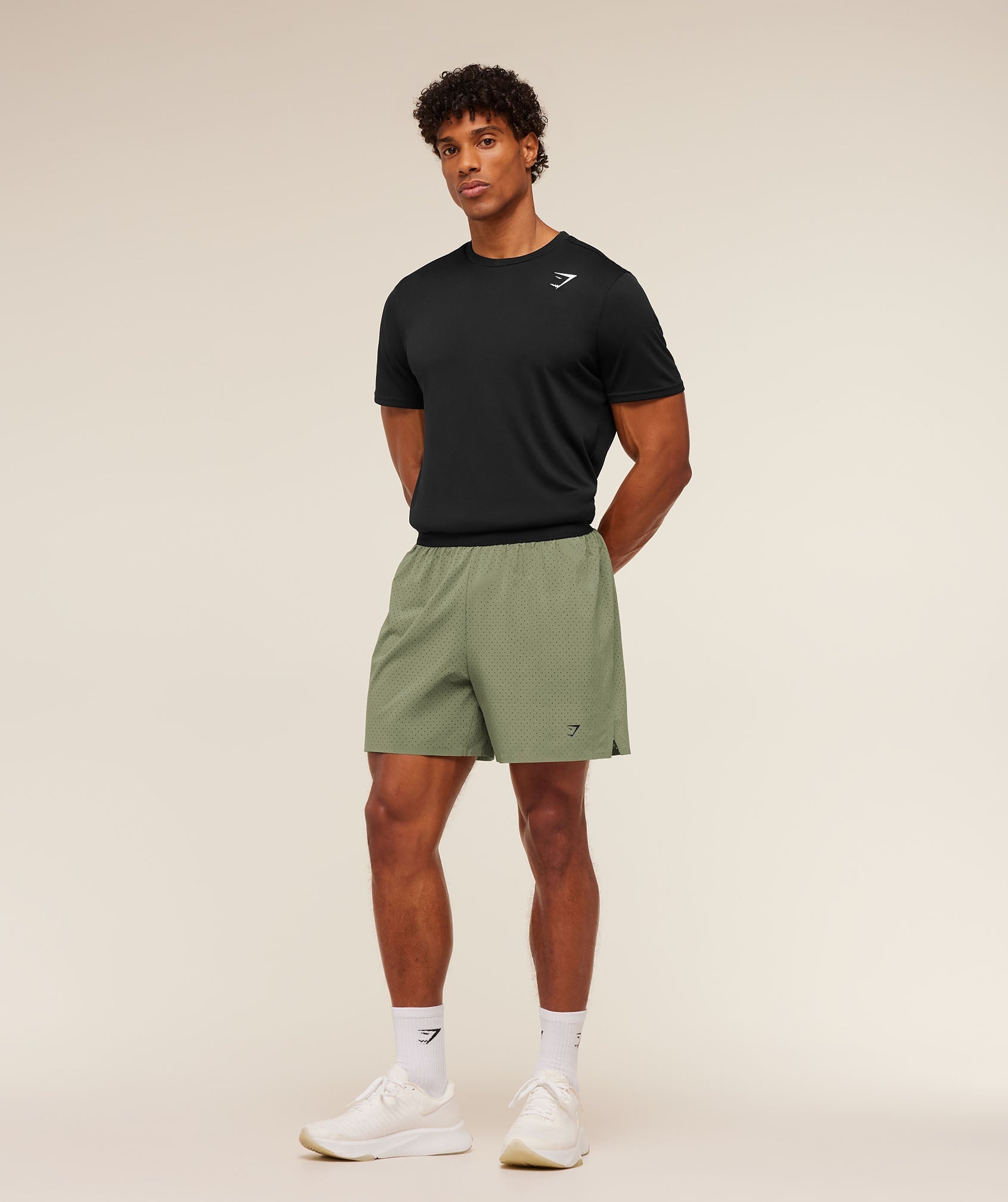Gymshark Sport Zero 5" Shorts Grounded Green