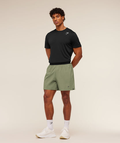 Gymshark Sport Zero 5" Shorts Grounded Green