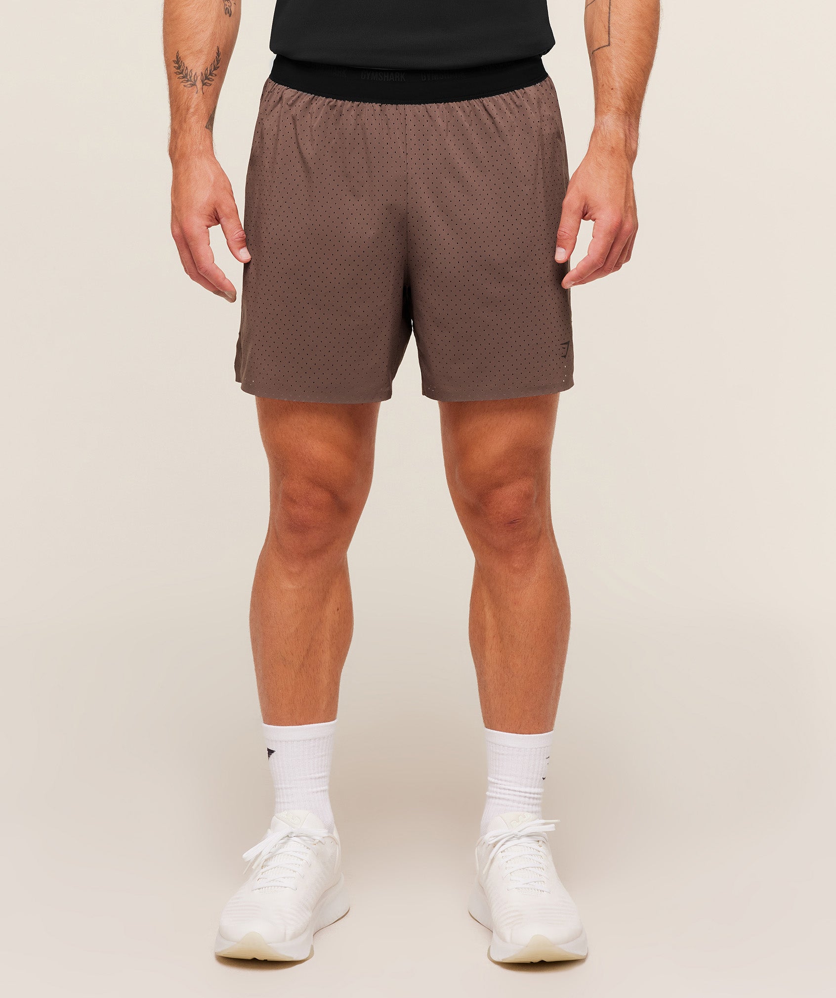 Gymshark Sport Zero 5" Short Soft Brown