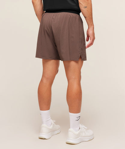 Gymshark Sport Zero 5" Short Soft Brown