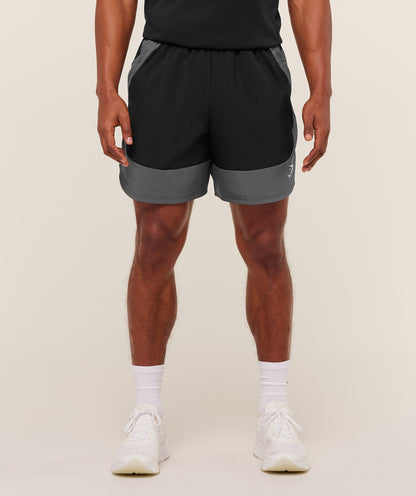 Gymshark Sport 25 Block 7" Shorts Black