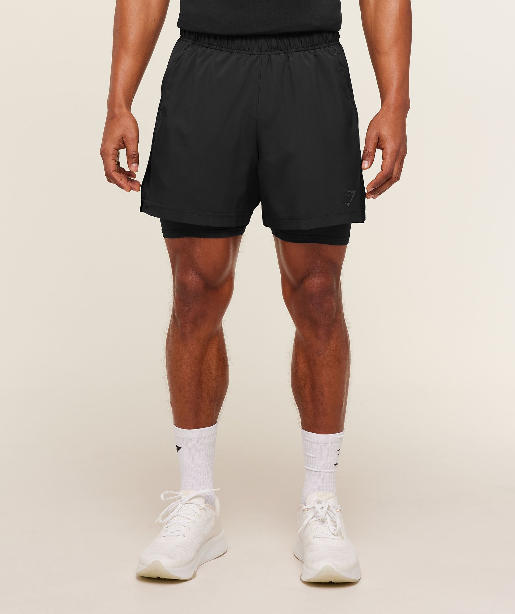 Gymshark Sport 5" 2 In 1 Shorts Black