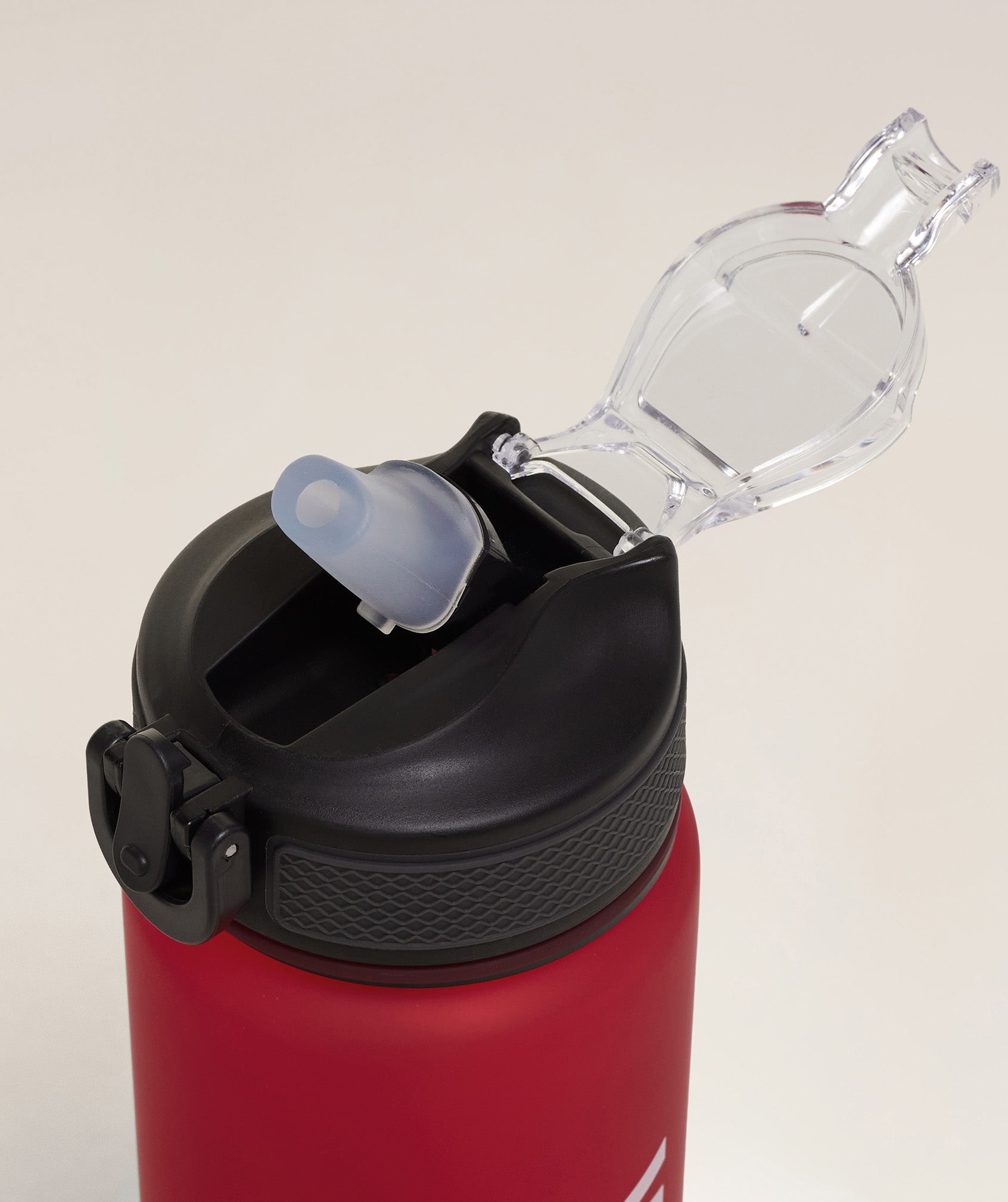 Women's Gymshark Sports Bottle With Straw Athletic Burgundy