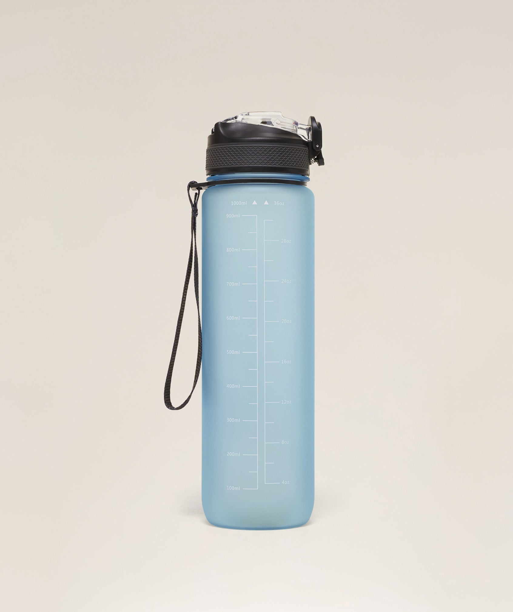 Women's Gymshark Sports Bottle With Straw Bench Blue