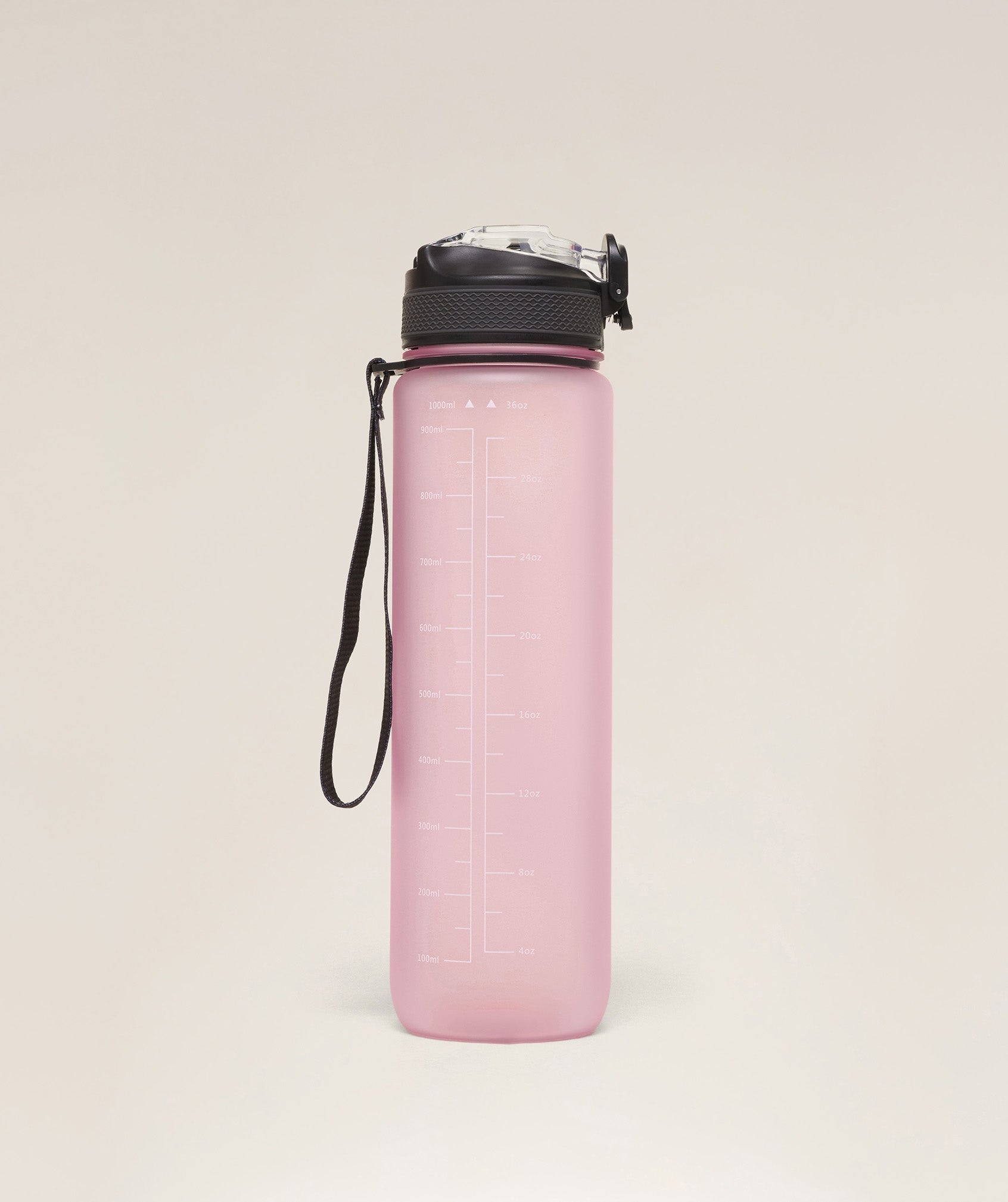 Women's Gymshark Sports Bottle With Straw Cloud Pink