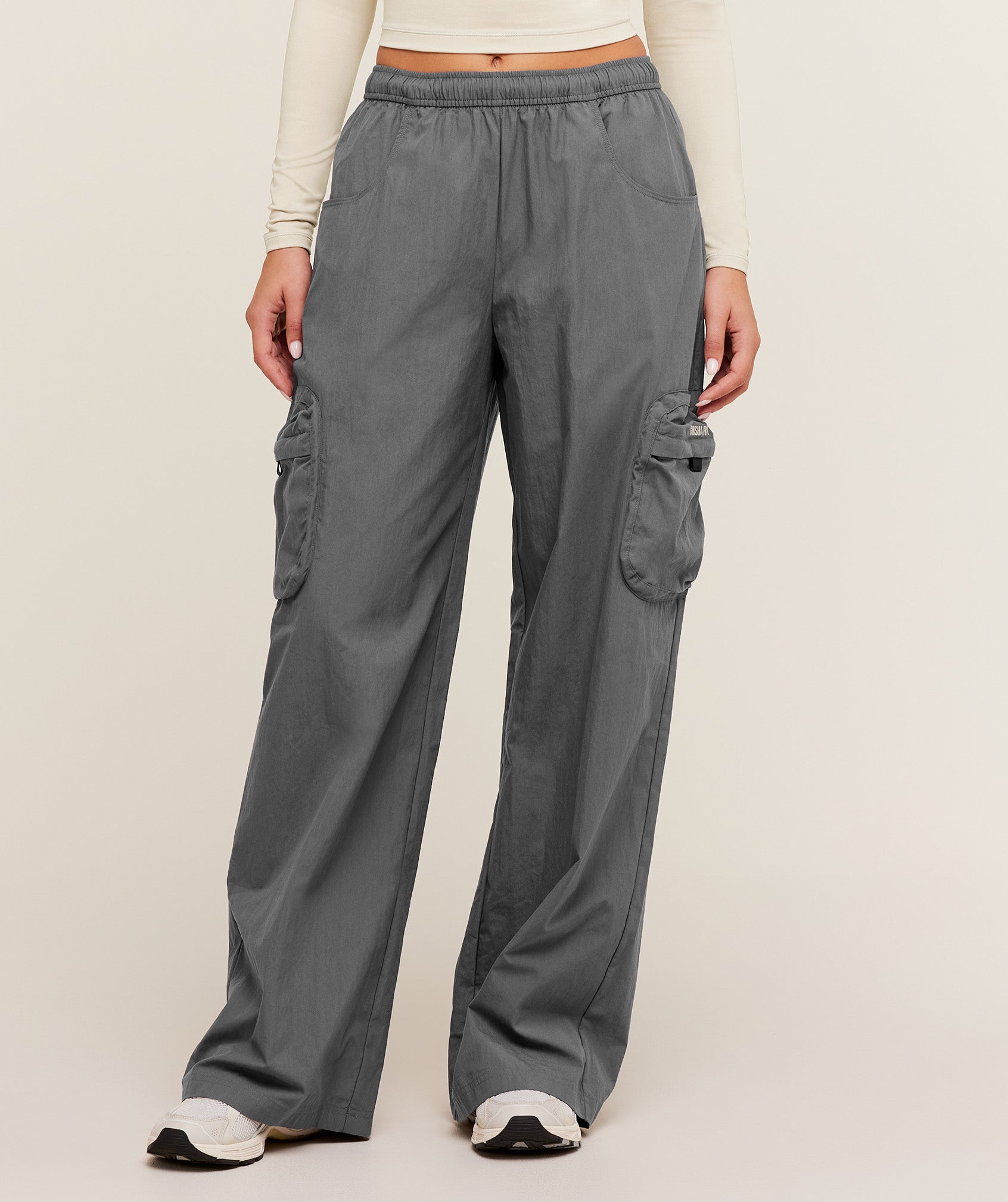 Women's Gymshark Cargo Pants Dark Grey