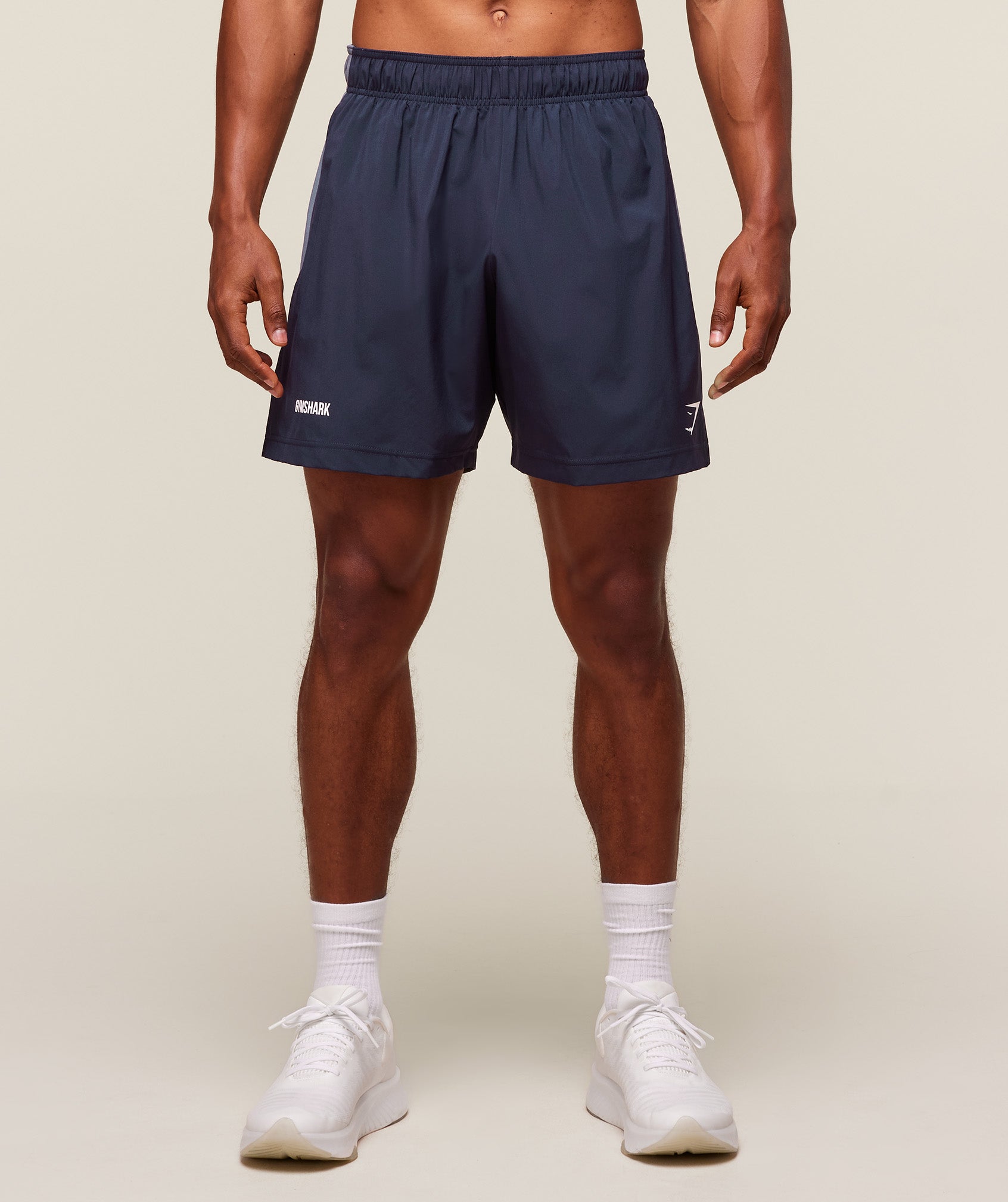 Gymshark Sport Panel 7" Shorts Heavy Blue