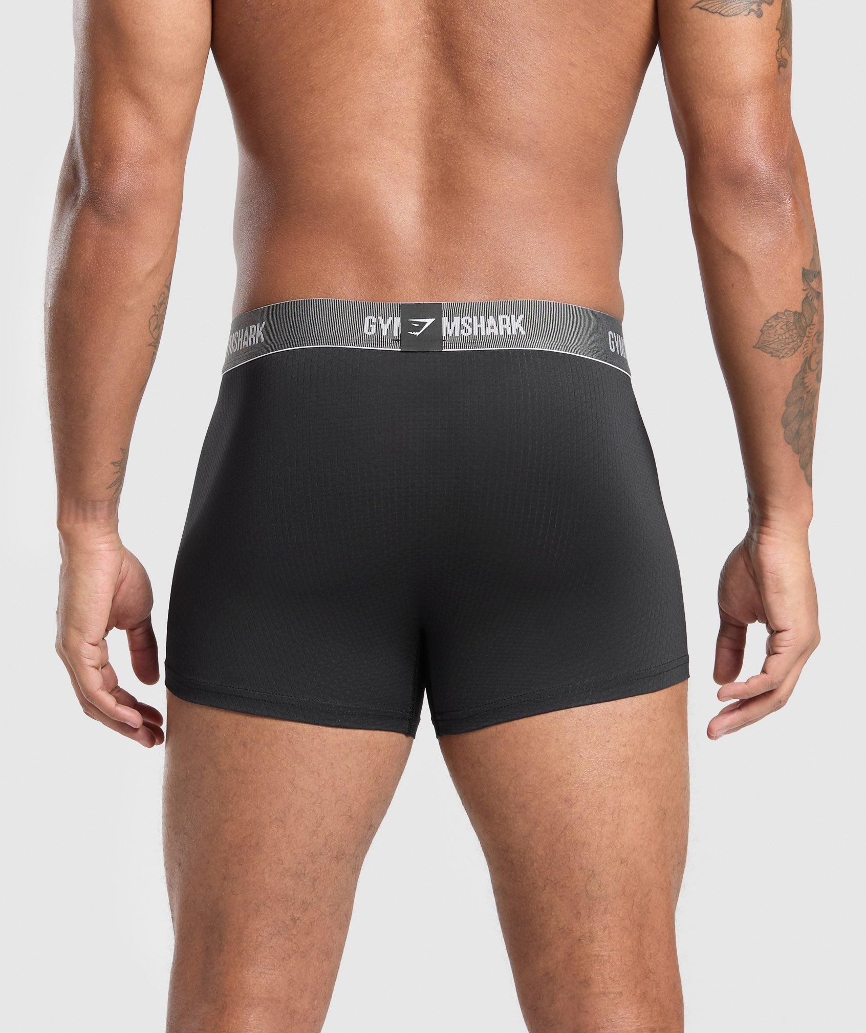 Gymshark Sports Tech Boxer 3Pk Black
