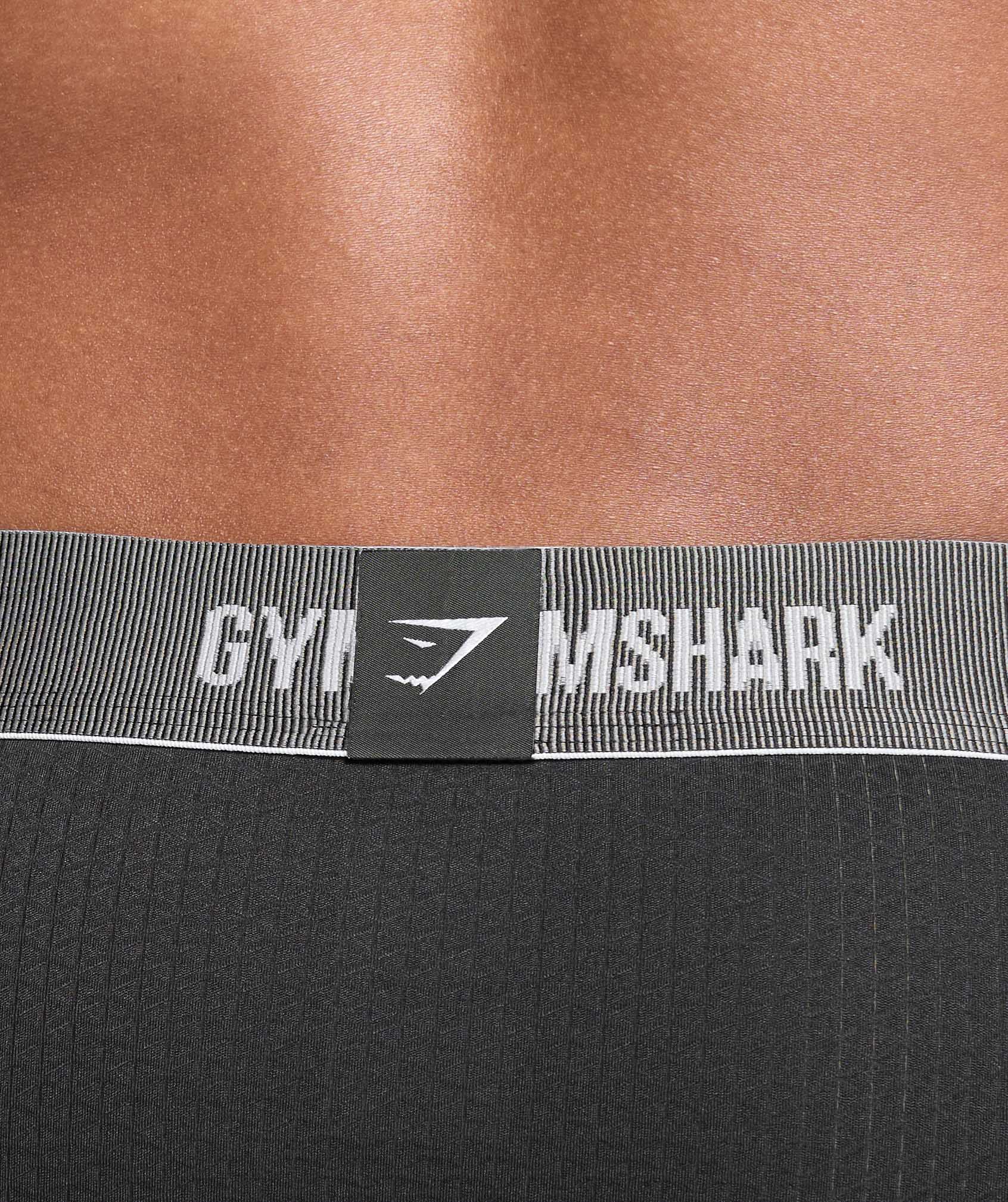 Gymshark Sports Tech Boxer 3Pk Black