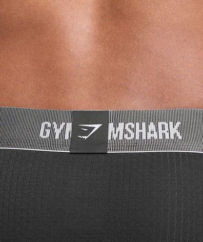 Gymshark Sports Tech Boxer 3Pk Black